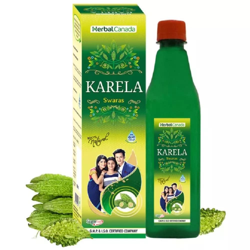Buy Herbal Canada Karela Swaras Online - OLRAA Indian Snacks
