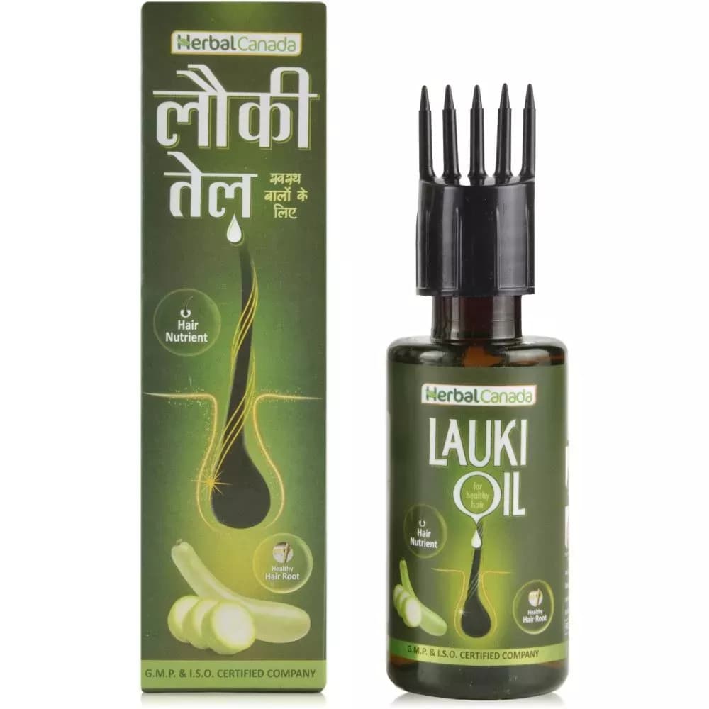 Buy Herbal Canada Lauki Oil Online - OLRAA Indian Snacks