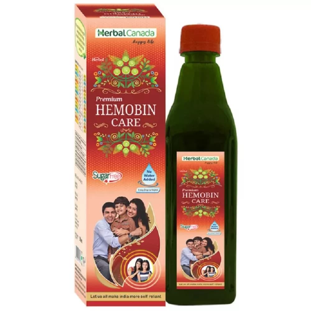 Buy Herbal Canada Premium Hemobin Care Online - OLRAA Indian Snacks