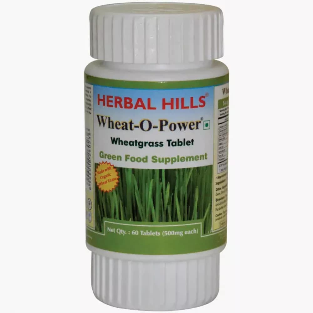 Buy Herbal Hills Wheat-O-Power Tablet Online - OLRAA Indian Snacks