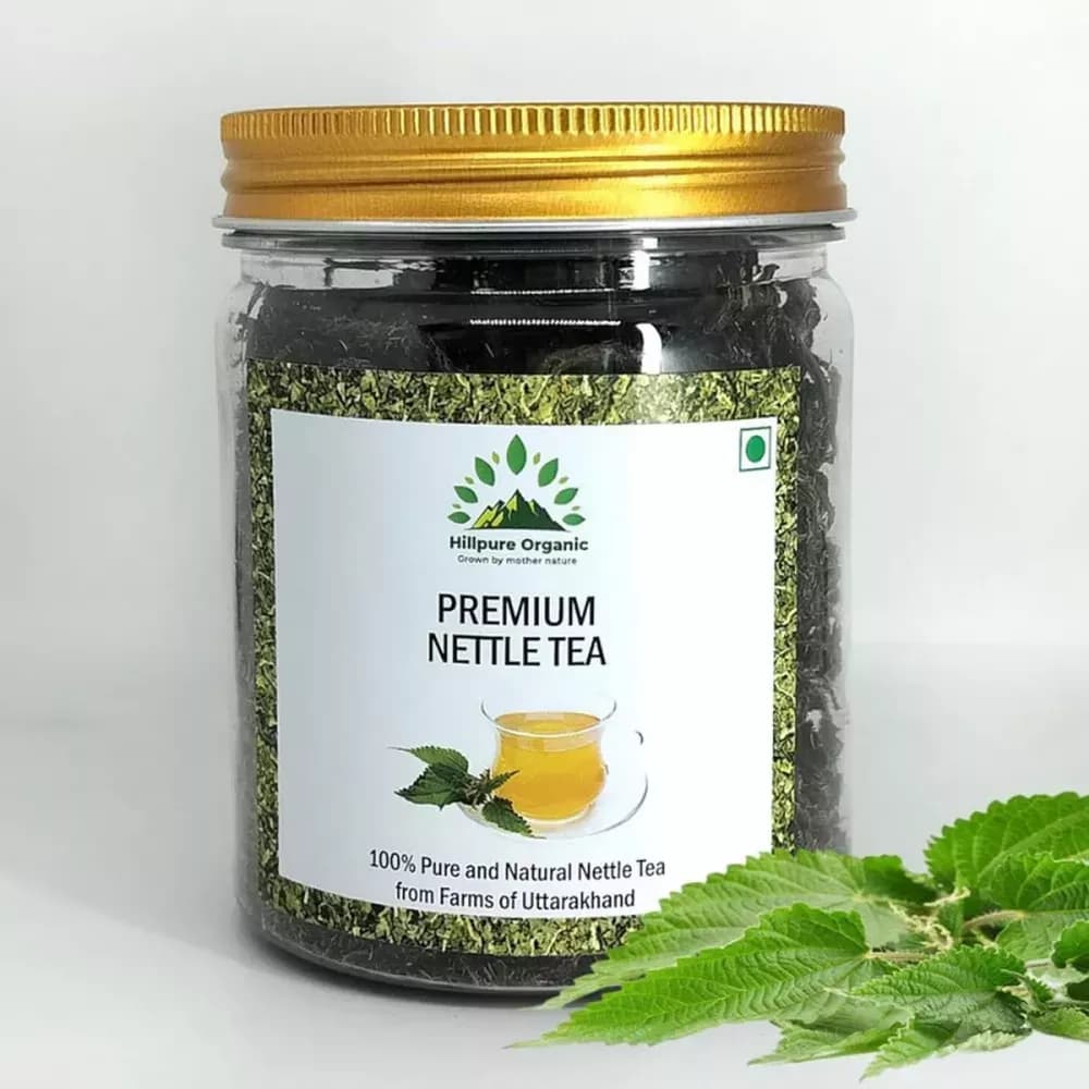 Buy Hillpure Organic Premium Nettle Tea Online - OLRAA Indian Snacks