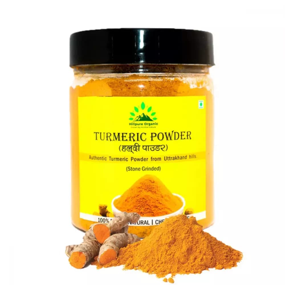 Buy Hillpure Organic Turmeric Powder Online - OLRAA Indian Snacks