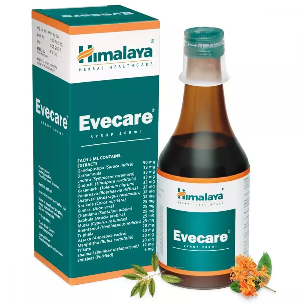 Buy Himalaya Evecare Syrup Online - OLRAA Indian Snacks