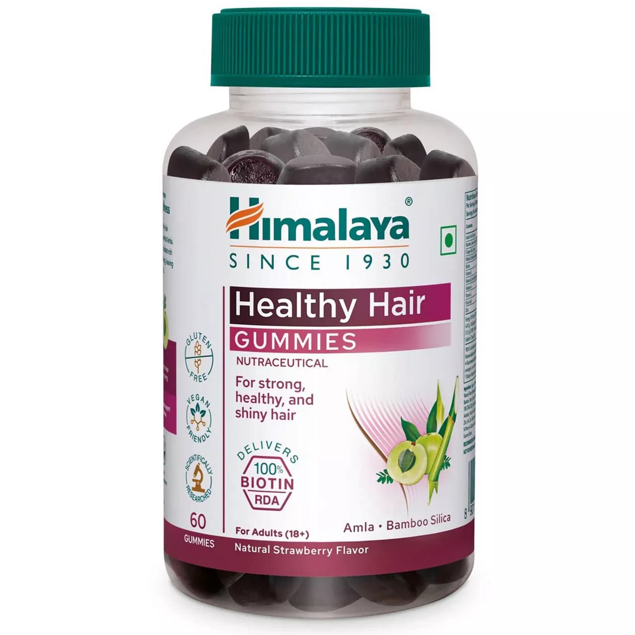 Buy Himalaya Healthy Hair Gummies Online - OLRAA Indian Snacks