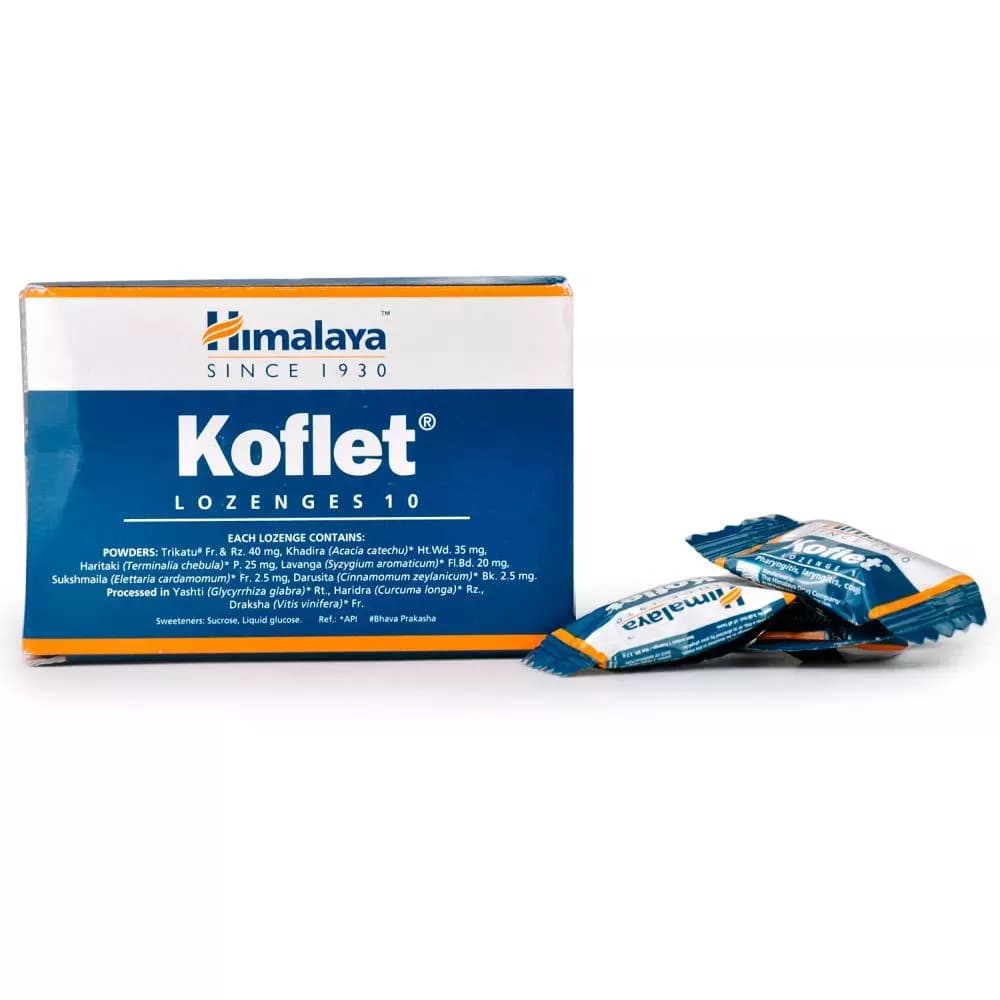 Buy Himalaya Koflet Lozenges Online - OLRAA Indian Snacks