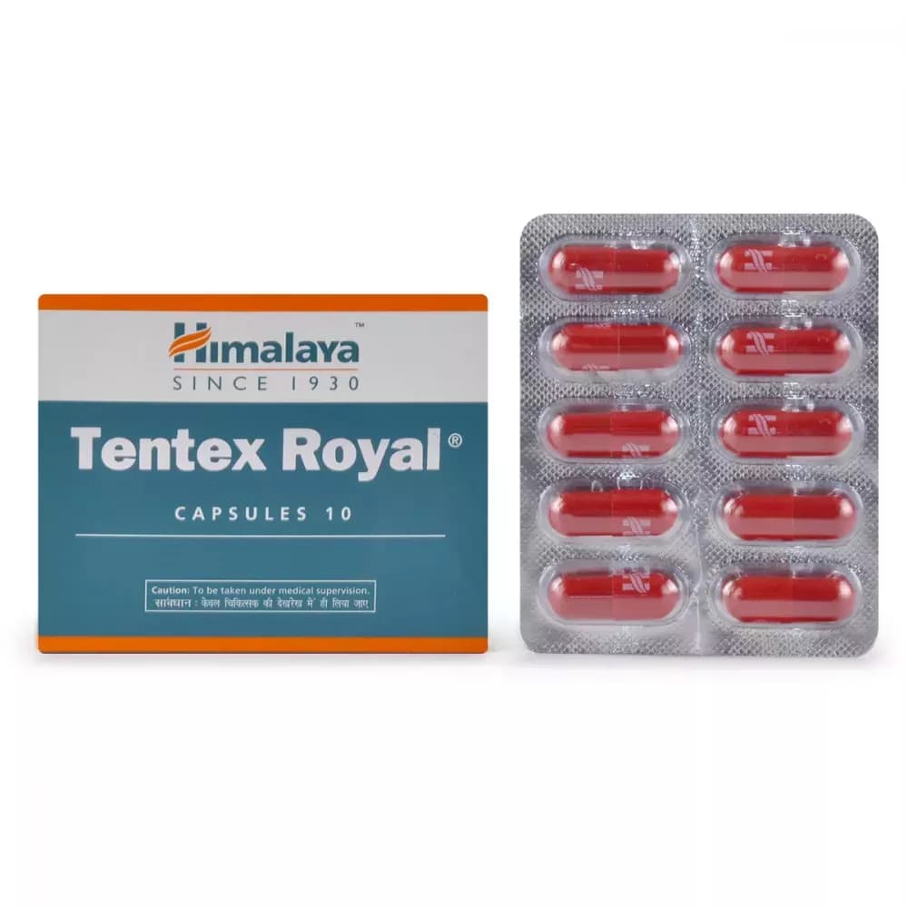 Buy Himalaya Tentex Royal Capsule Online - OLRAA Indian Snacks