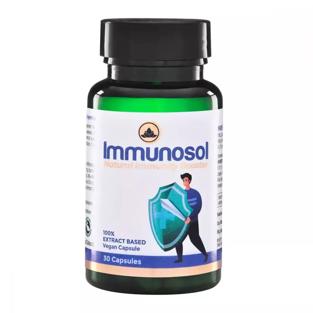 Buy IHS Immunosol Capsules Online - OLRAA Indian Snacks