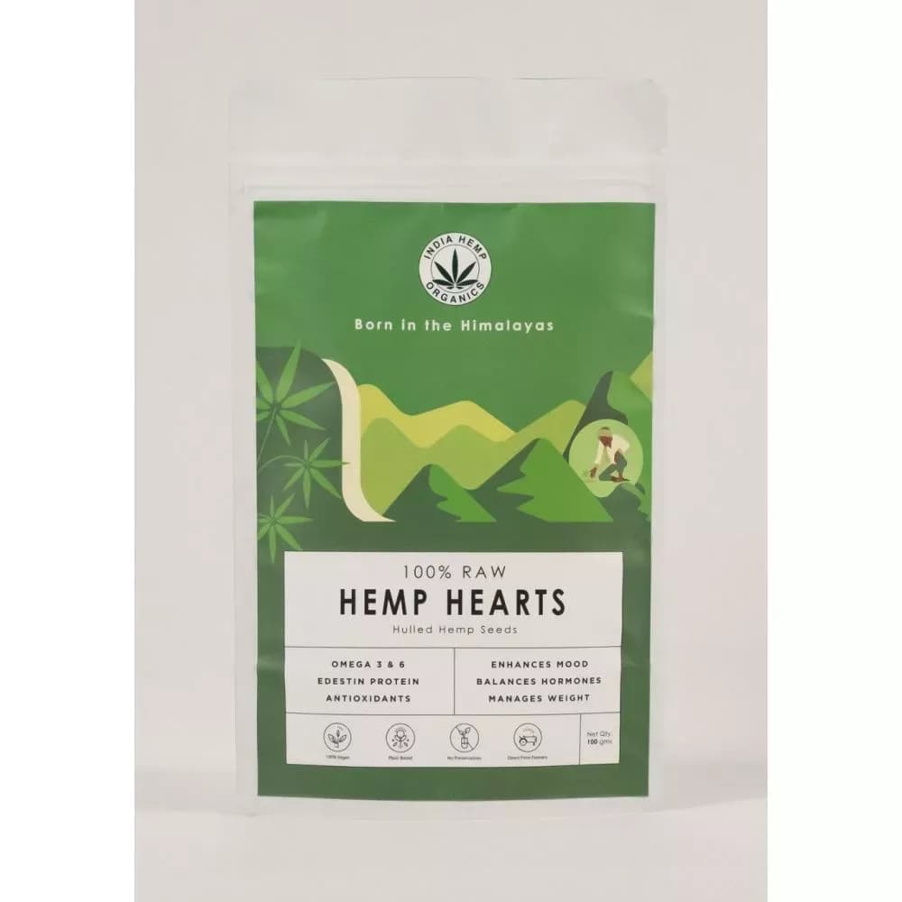 Buy India Hemp Organics Hemp Hearts Online - OLRAA Indian Snacks