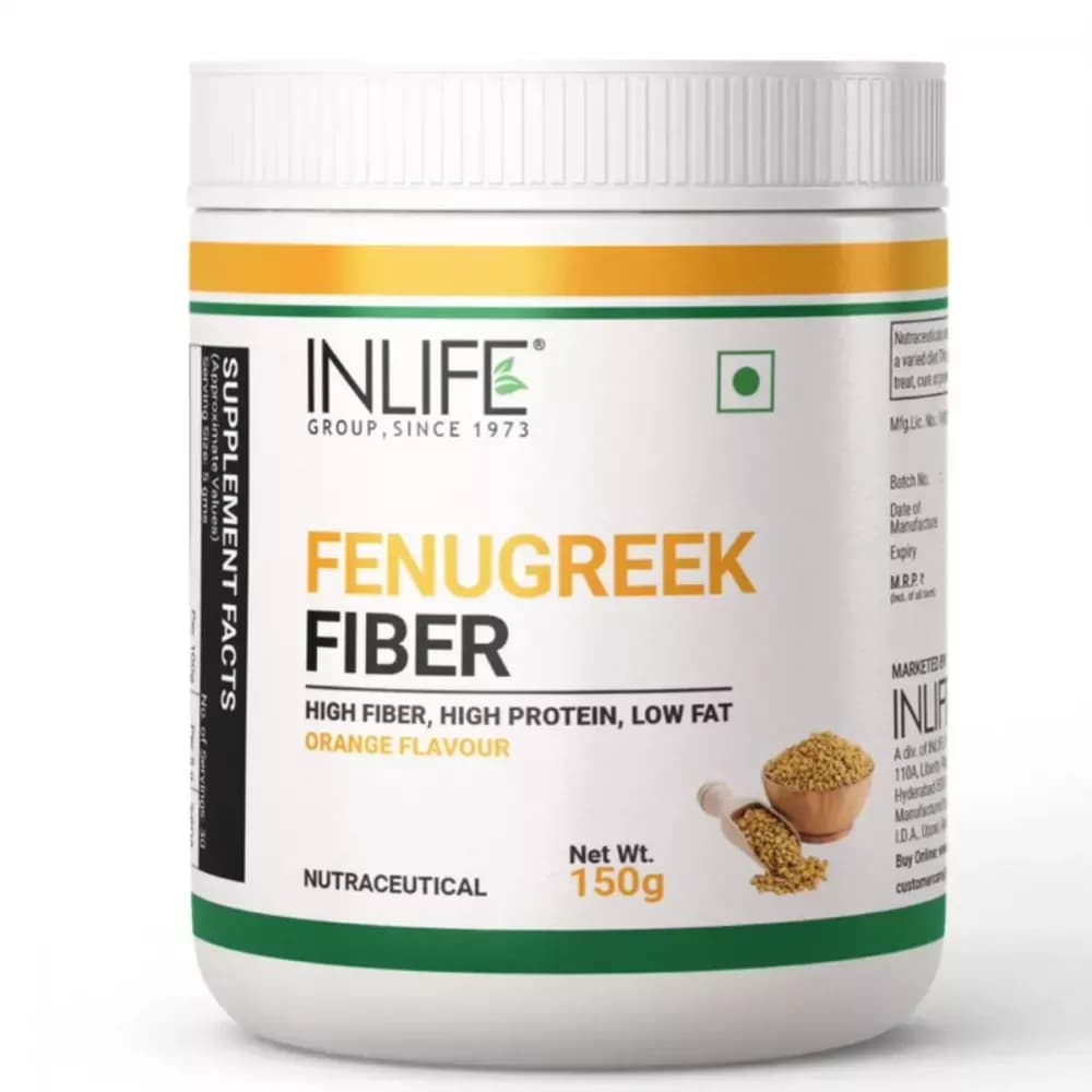 Buy Inlife Fenugreek Fiber Powder Online - OLRAA Indian Snacks