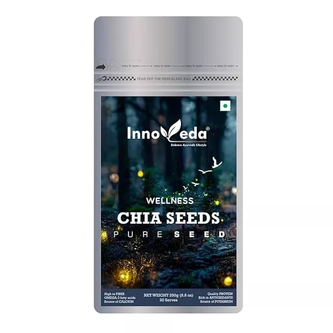 Buy Innoveda Chia Seeds Online - OLRAA Indian Snacks