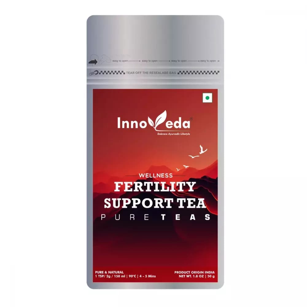 Buy Innoveda Fertility Support Tea Online - OLRAA Indian Snacks