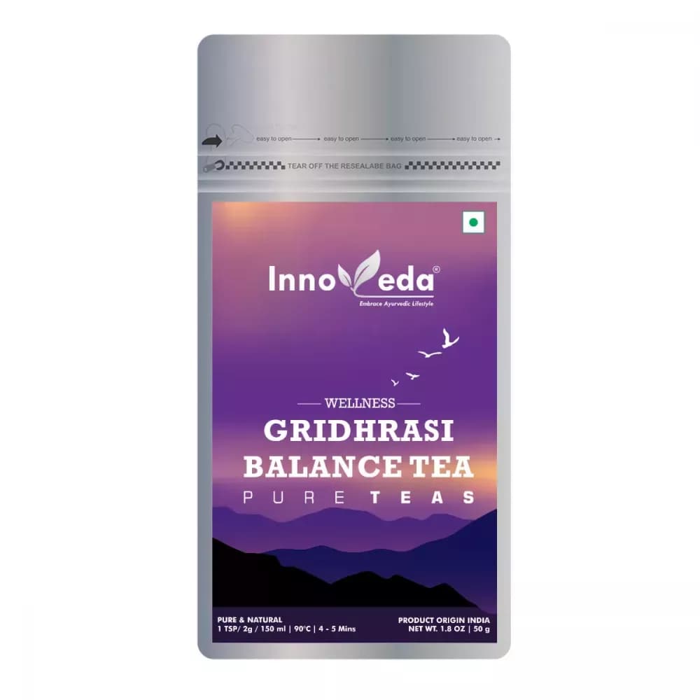 Buy Innoveda Gridhrasi Balance Tea Online - OLRAA Indian Snacks
