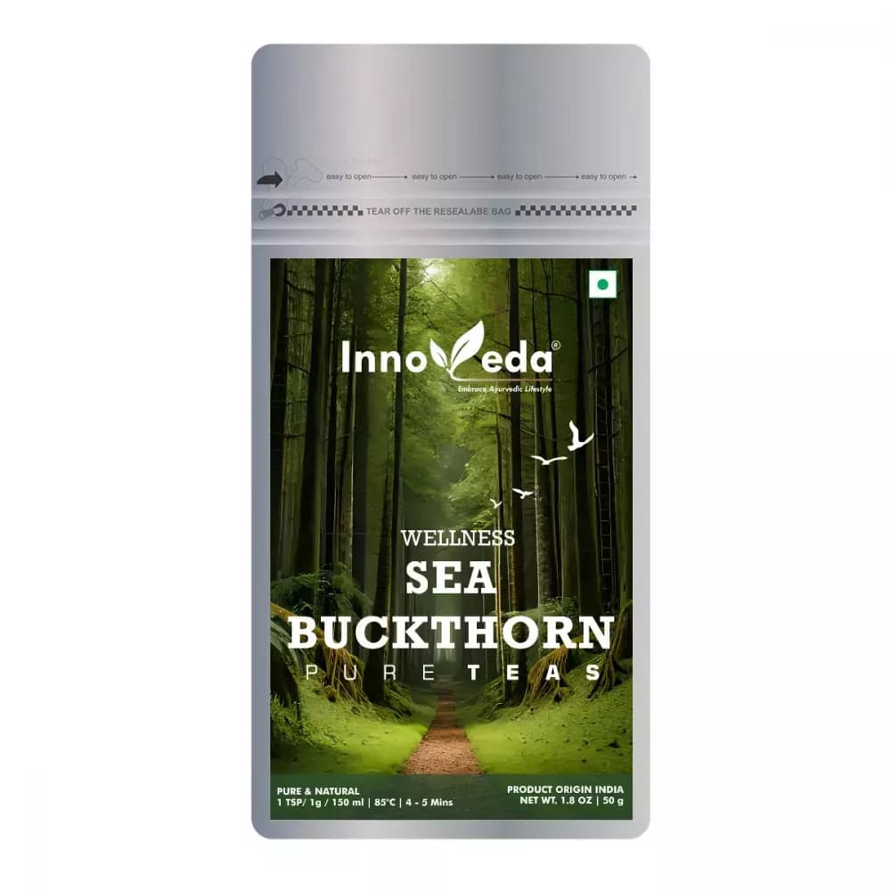 Buy Innoveda Sea Buckthorn Tea  Online - OLRAA Indian Snacks