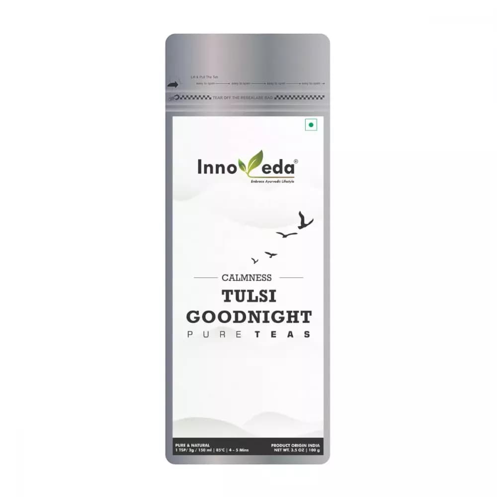 Buy Innoveda Tulsi Good Night Tea  Online - OLRAA Indian Snacks