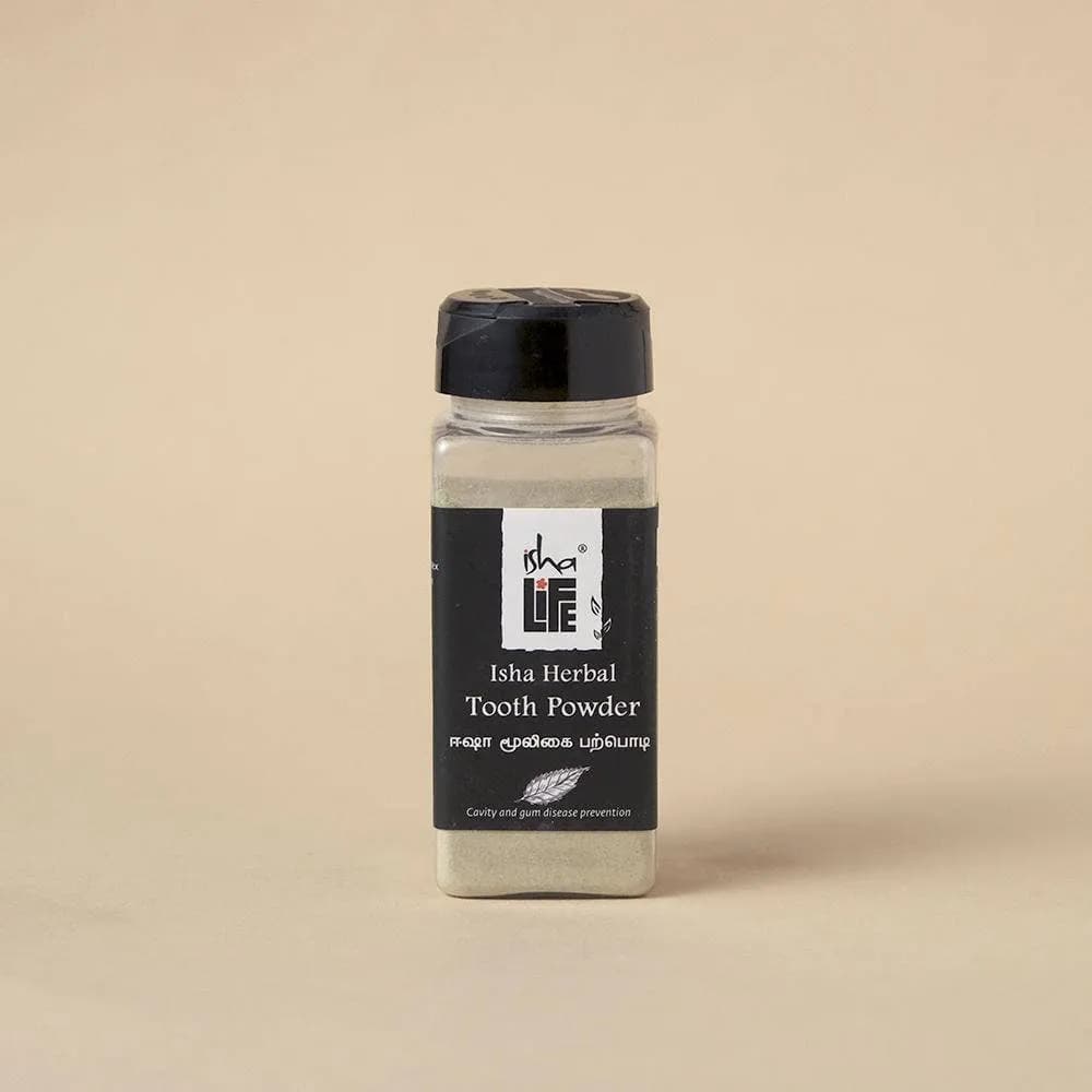 Buy Isha Life Isha Herbal Tooth Powder Online - OLRAA Indian Snacks