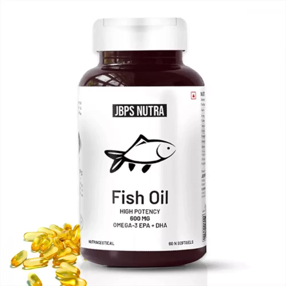 Buy JBPS Nutra Fish Oil  Capsule Online - OLRAA Indian Snacks