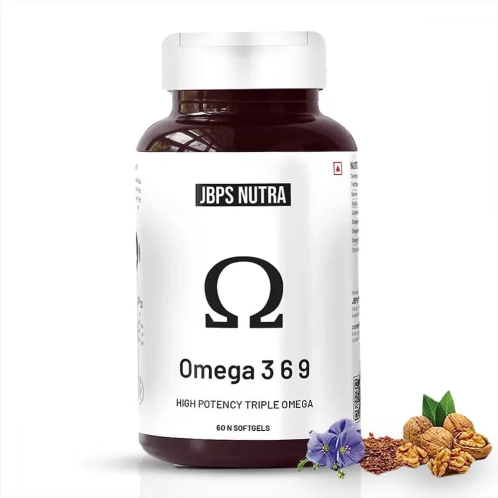 Buy JBPS Nutra Omega 369 Capsule Online - OLRAA Indian Snacks