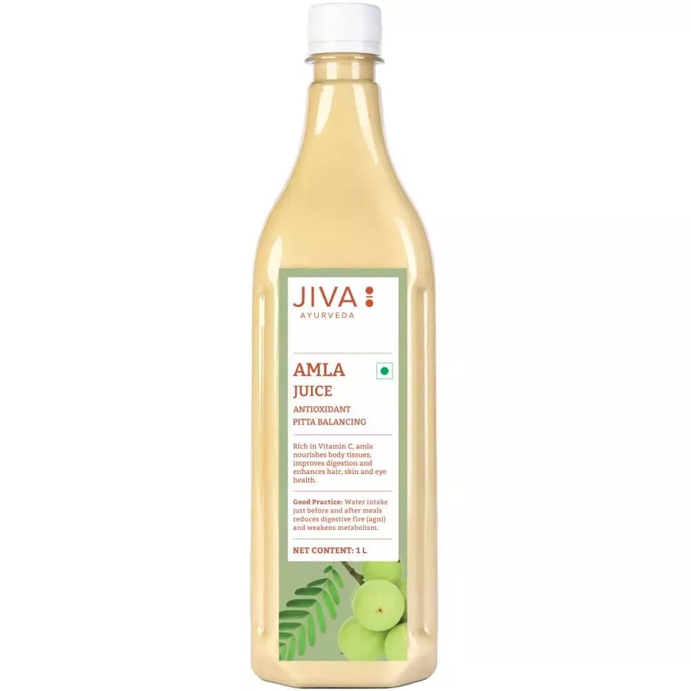 Buy Jiva Ayurveda Amla Juice  Online - OLRAA Indian Snacks