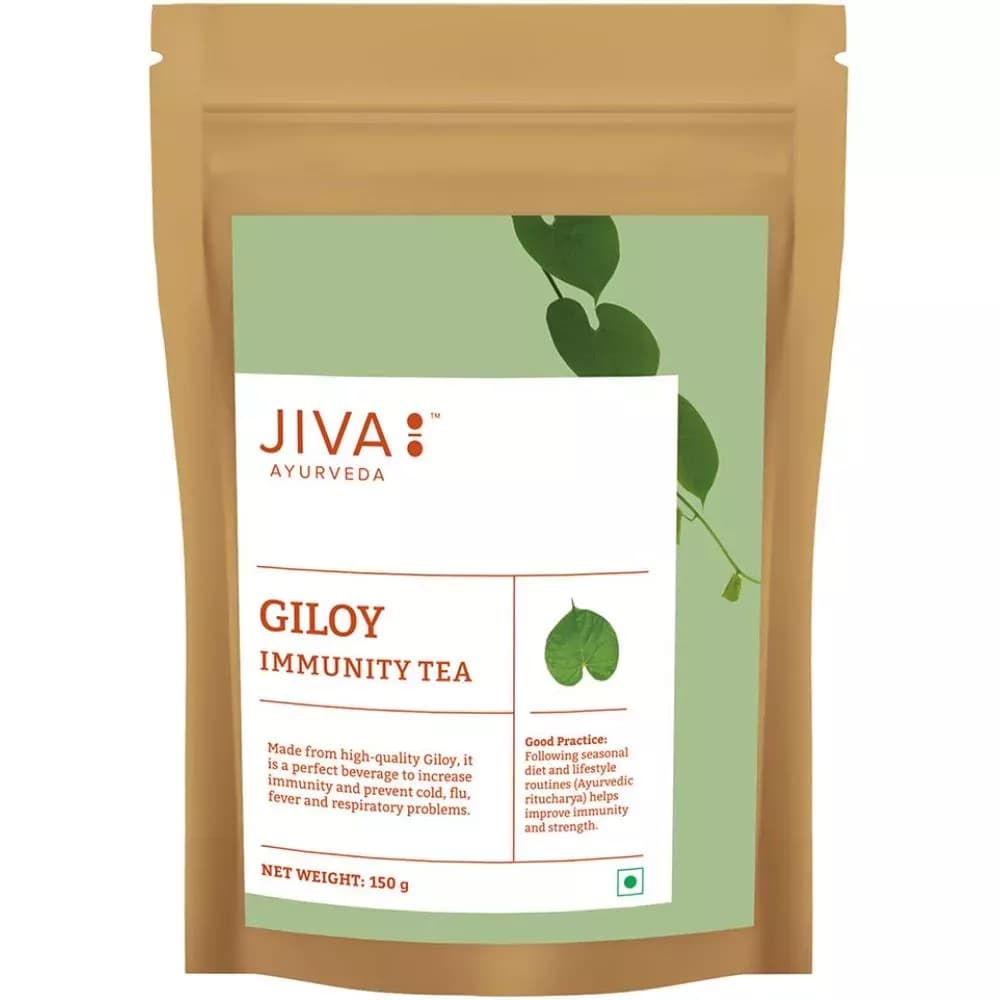 Buy Jiva Ayurveda Giloy Tea Online - OLRAA Indian Snacks