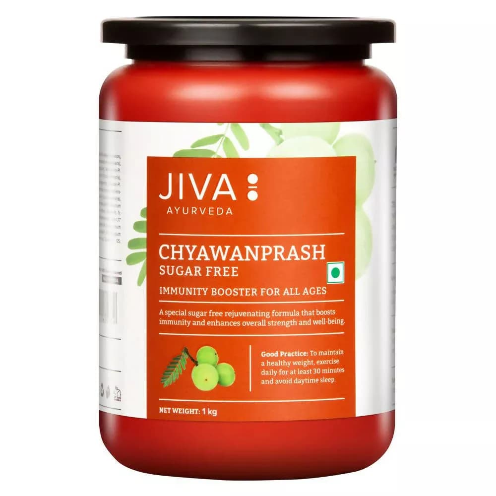 Buy Jiva Ayurveda Sugar Free Chyawanprash  Online - OLRAA Indian Snacks