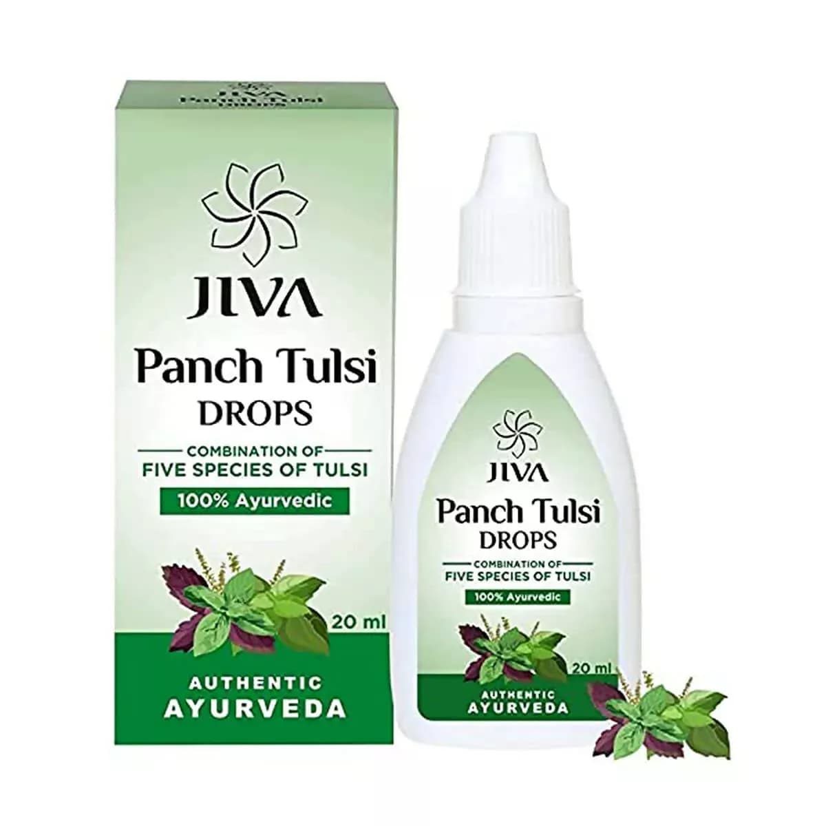 Buy Jiva Ayurveda Tulsi Drops Online - OLRAA Indian Snacks