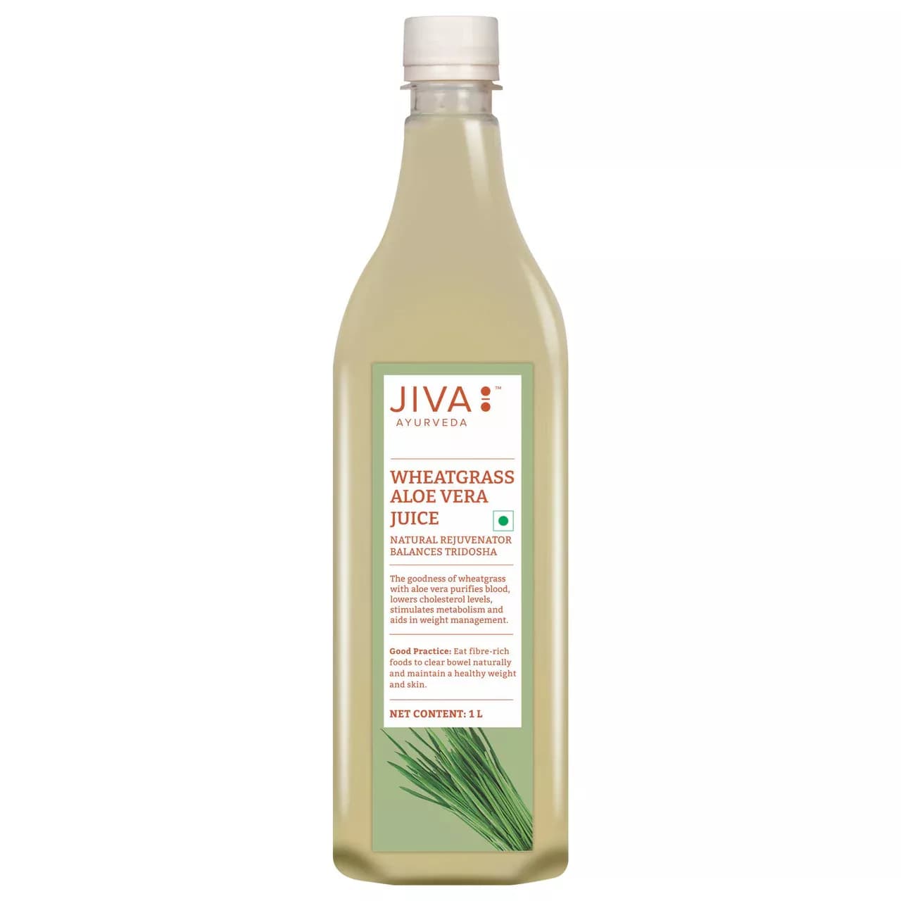 Buy Jiva Ayurveda Wheatgrass Aloe Vera Juice  Online - OLRAA Indian Snacks