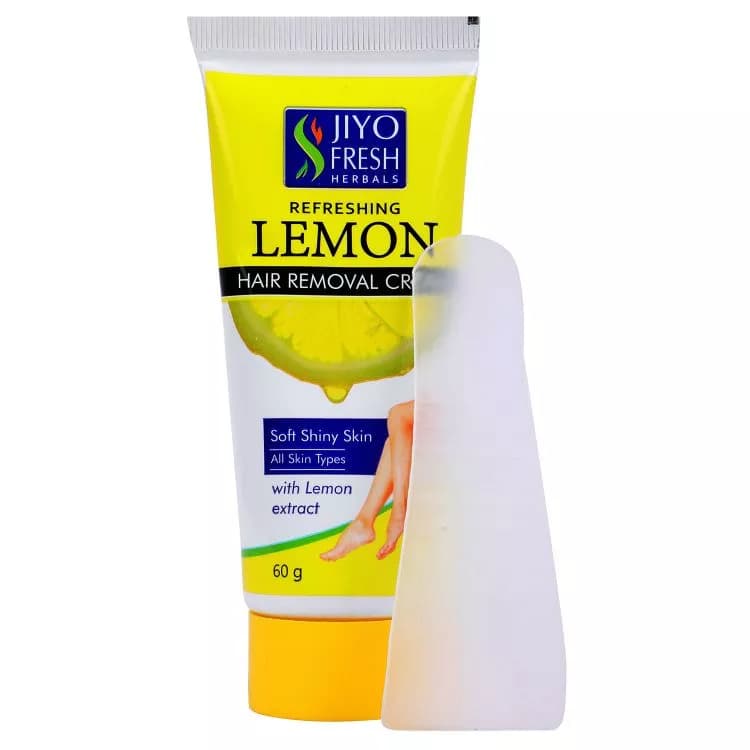 Buy Jiyo Fresh Lemon Hair Removal Cream Online - OLRAA Indian Snacks