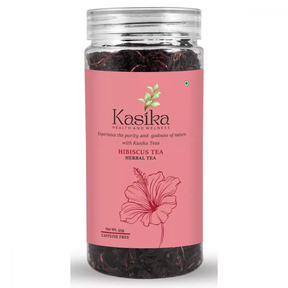 Buy Kasika Hibiscus Herbal Tea Online - OLRAA Indian Snacks
