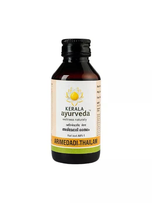 Buy Kerala Ayurveda Arimedadi Thailam  Online - OLRAA Indian Snacks