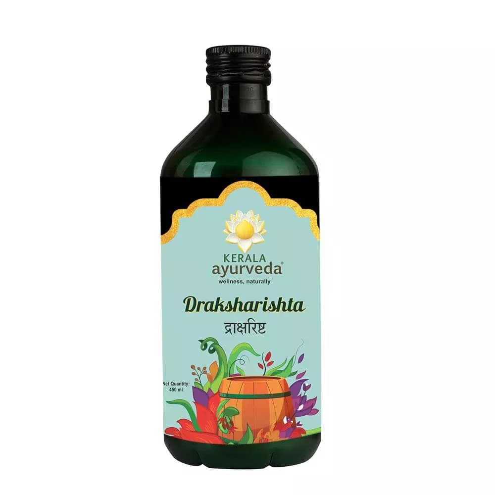 Buy Kerala Ayurveda Draksharishtam Online - OLRAA Indian Snacks