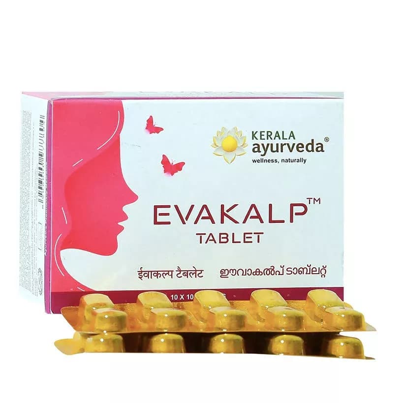 Buy Kerala Ayurveda Evakalp Tablets Online - OLRAA Indian Snacks