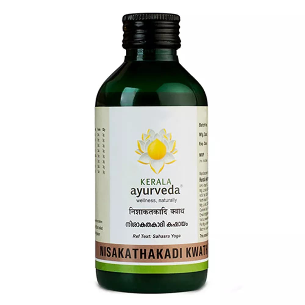 Buy Kerala Ayurveda Nisakathakadi Kwath Online - OLRAA Indian Snacks