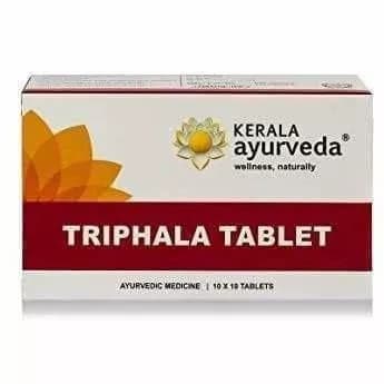 Buy Kerala Ayurveda Triphala Tablets  Online - OLRAA Indian Snacks