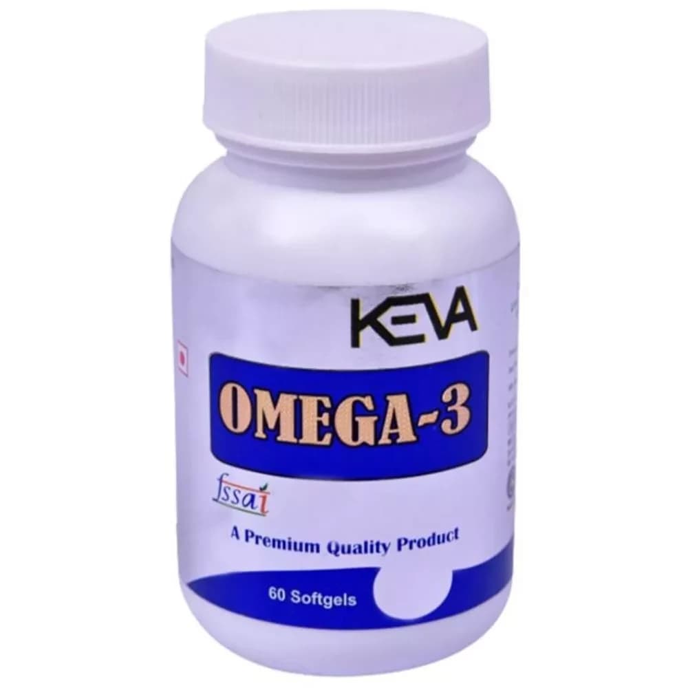 Buy Keva Omega 3 Capsule Online - OLRAA Indian Snacks