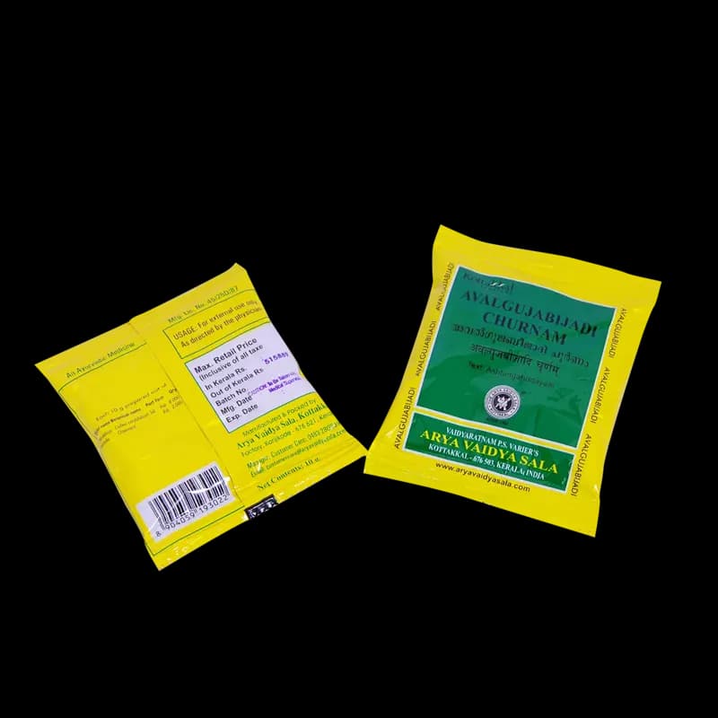 Buy kottakkal arya vaidya sala Avalgujabijadi Churnam Online - OLRAA Indian Snacks