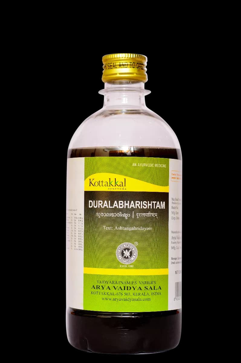 Buy kottakkal arya vaidya sala Duralabharishtam Online - OLRAA Indian Snacks