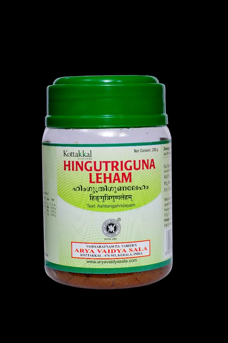 Buy kottakkal arya vaidya sala Hingutriguna Leham Online - OLRAA Indian Snacks