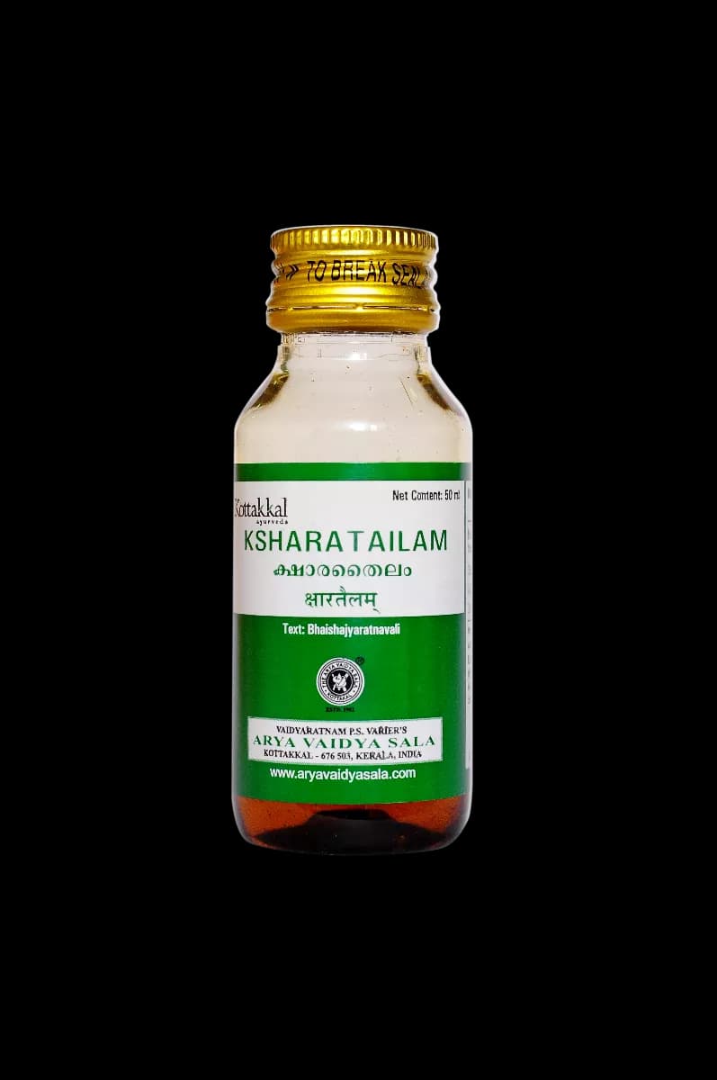 Buy kottakkal arya vaidya sala Ksharatailam  Online - OLRAA Indian Snacks