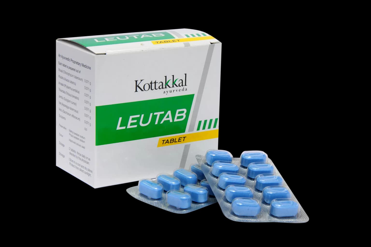 Buy kottakkal arya vaidya sala Leutab Tablet Online - OLRAA Indian Snacks