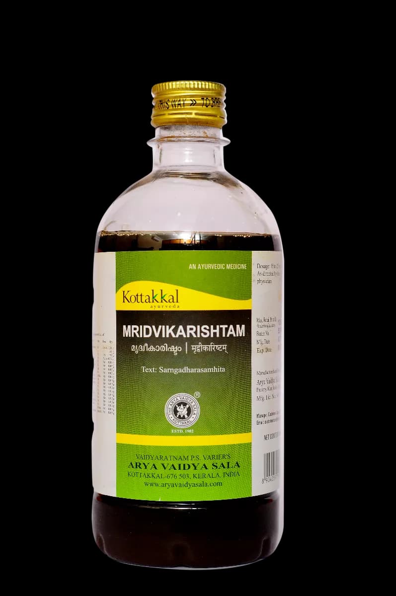 Buy kottakkal arya vaidya sala Mridwikarishtam Online - OLRAA Indian Snacks