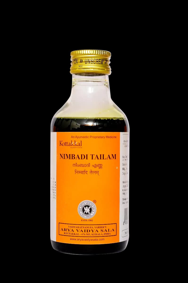 Buy kottakkal arya vaidya sala Nimbadi Tailam Online - OLRAA Indian Snacks