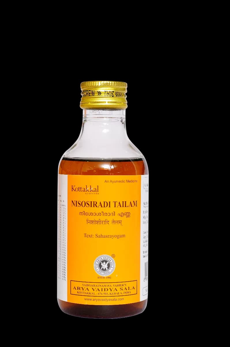 Buy kottakkal arya vaidya sala Nisosiradi Tailam Online - OLRAA Indian Snacks