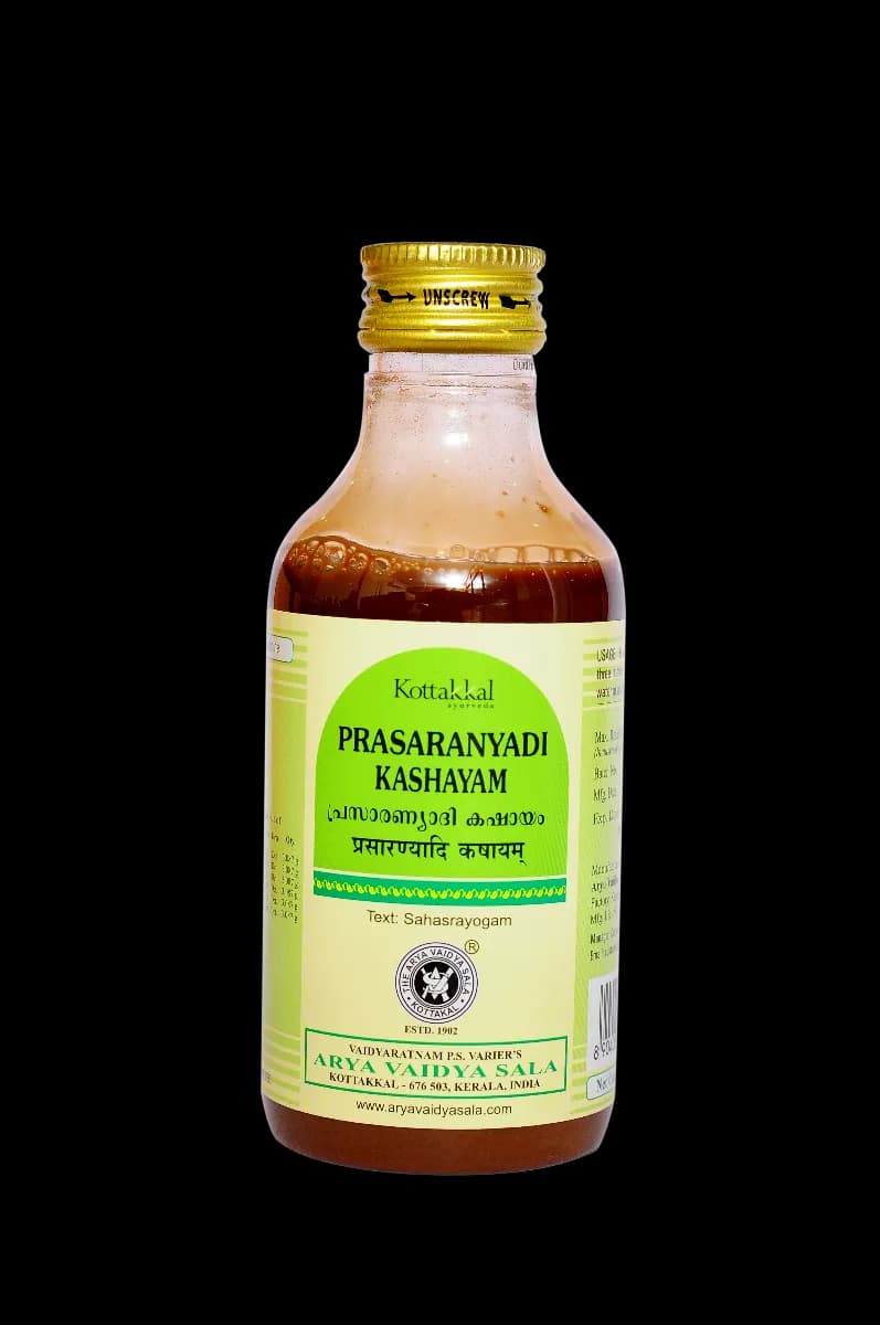 Buy kottakkal arya vaidya sala Prasaranyadi Kashayam Online - OLRAA Indian Snacks