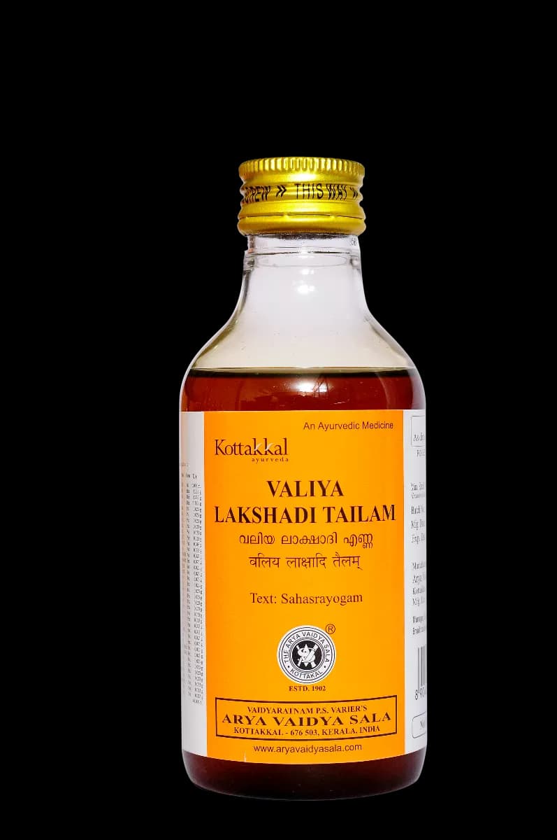 Buy kottakkal arya vaidya sala Valiya Lakshadi Tailam Online - OLRAA Indian Snacks
