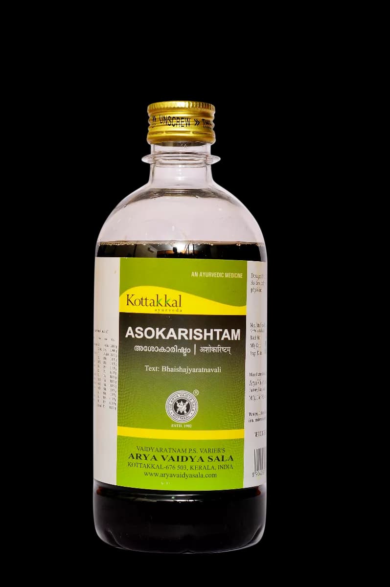 Buy Kottakkal Arya Vaidya Sala Asokarishtam Online - OLRAA Indian Snacks