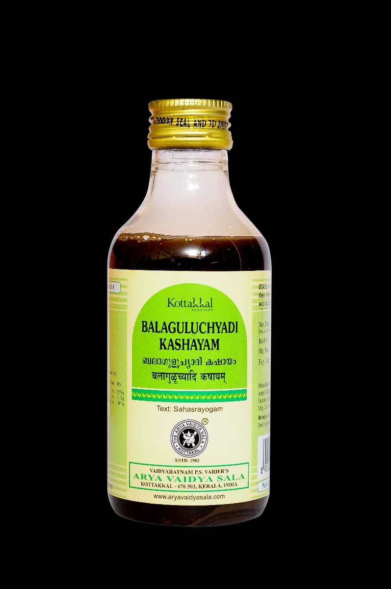 Buy Kottakkal Arya Vaidya Sala Balaguluchyadi Kashayam Online - OLRAA Indian Snacks