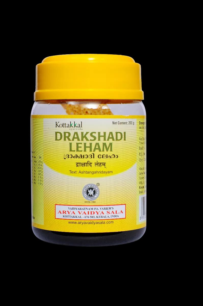 Buy Kottakkal Arya Vaidya Sala Drakshadi Leham Online - OLRAA Indian Snacks