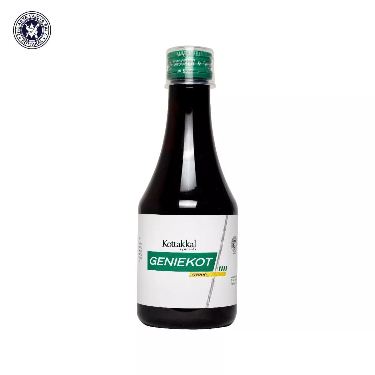 Buy Kottakkal Arya Vaidya Sala Geniekot Syrup Online - OLRAA Indian Snacks