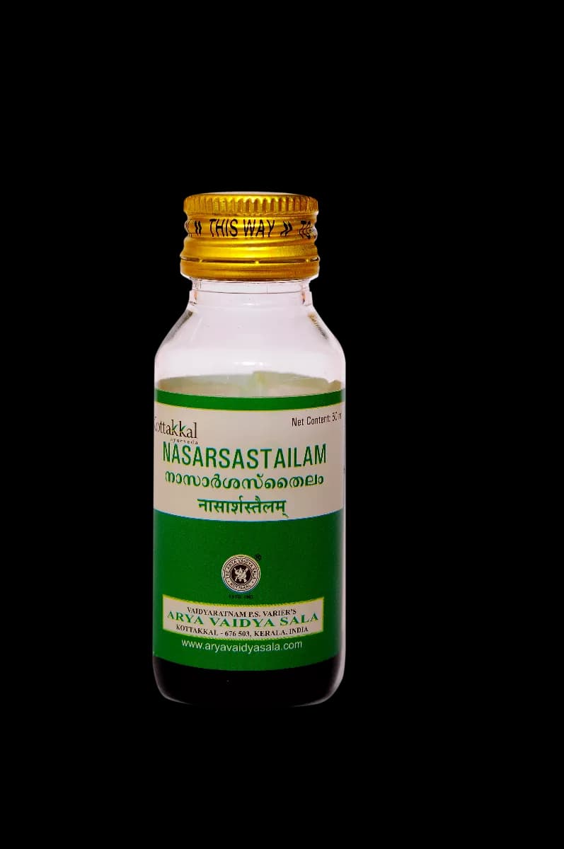 Buy Kottakkal Arya Vaidya Sala Nasarsastailam  Online - OLRAA Indian Snacks