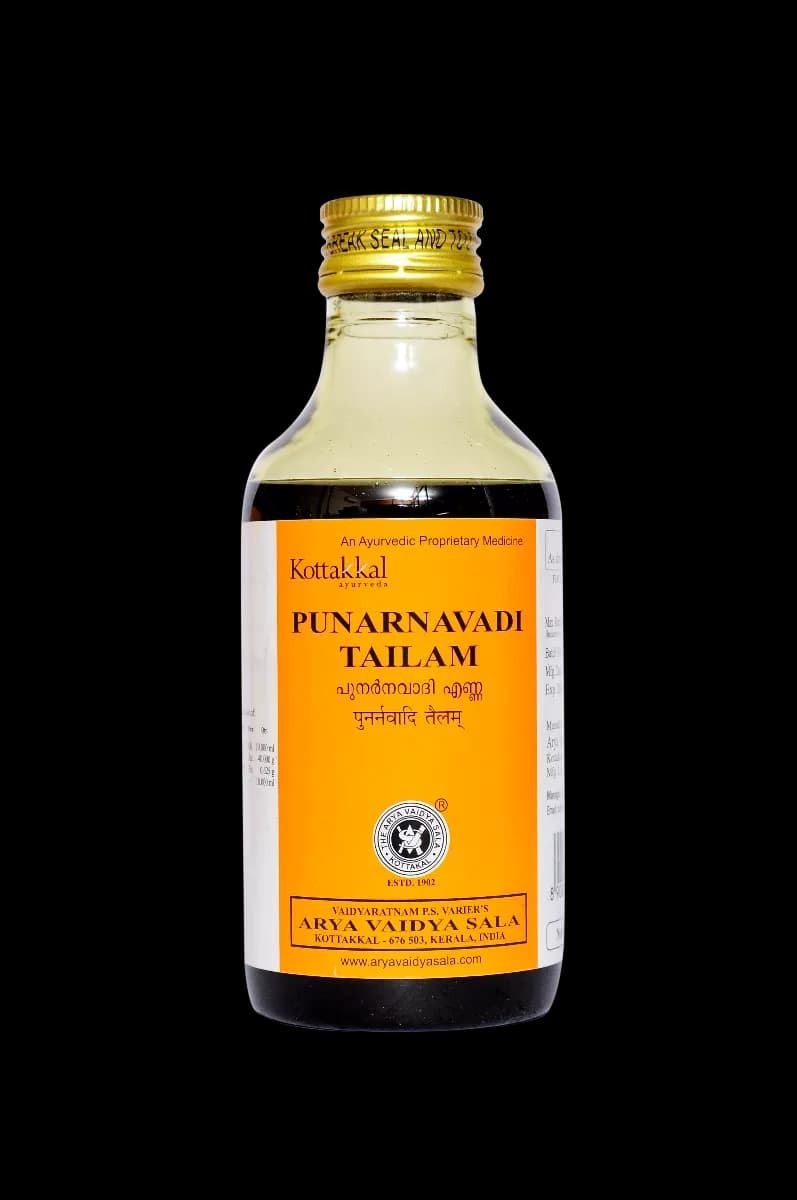 Buy Kottakkal Arya Vaidya Sala Punarnavadi Tailam Online - OLRAA Indian Snacks